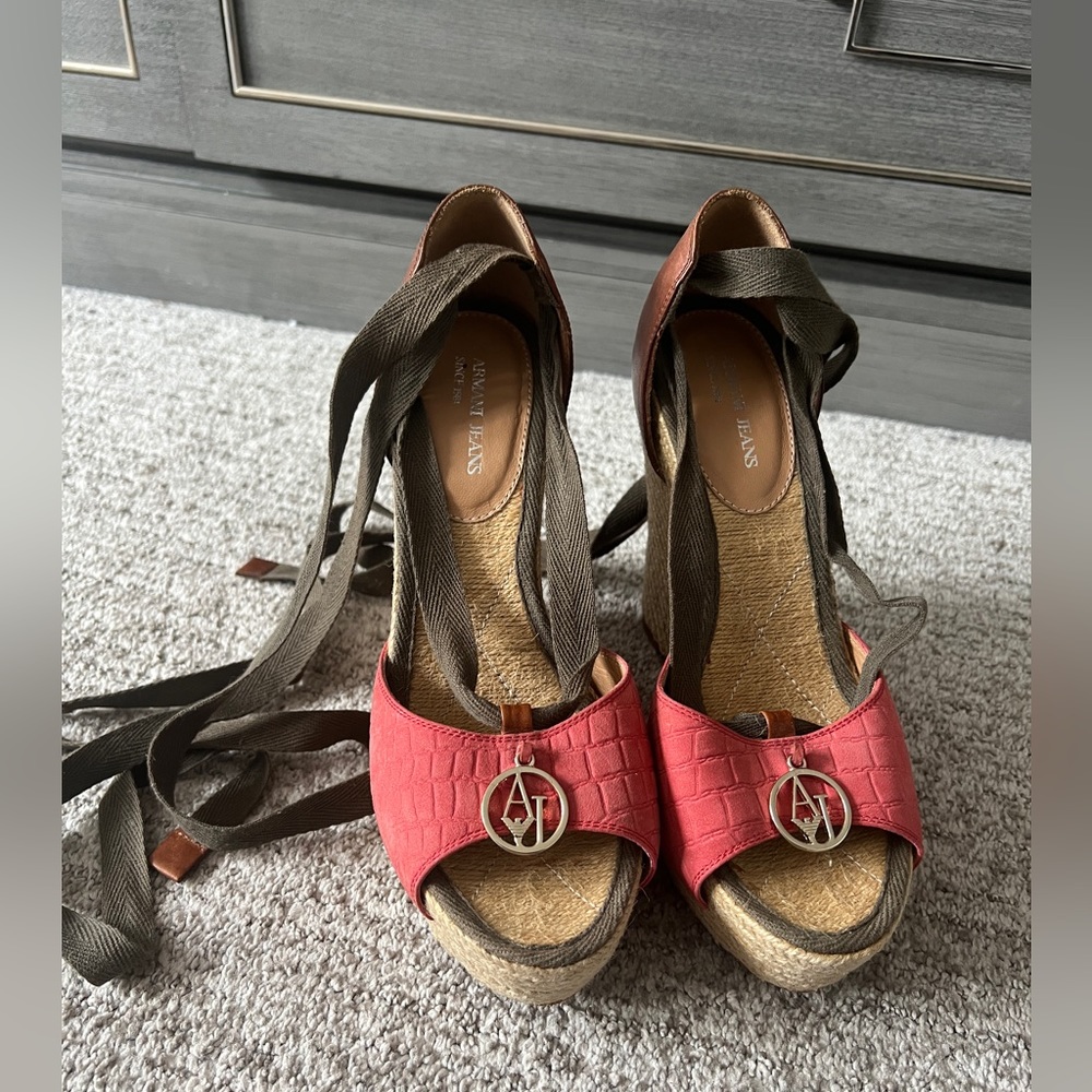 Armani Jeans Wedges